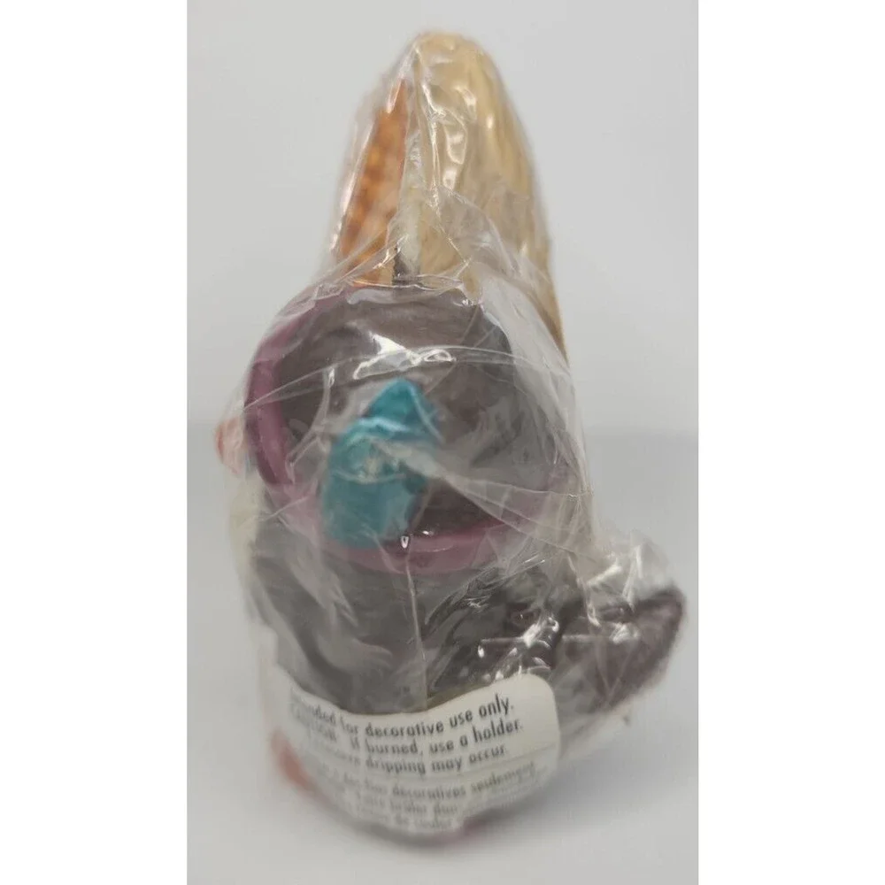 Vintage Caterbury Candles Thanksgiving Owl Candle New in Packaging 3